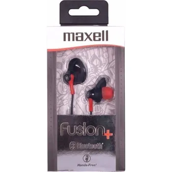 Sluchátka Sluchátka do uší Bluetooth s mikrofonem MAXELL EB-BTFUS9 Fusion Rosso