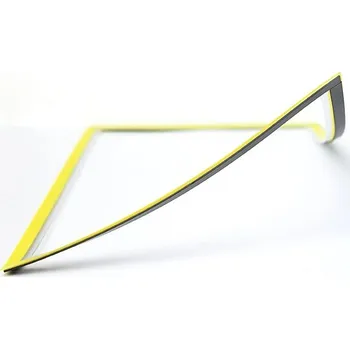 MAGNETICKÁ KAPSA A4 S VÝŘEZEM, ŽLUTÁ