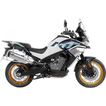 Výfuk pro motocykl 15618 LV-14 CF MOTO 800 MT SPORT/TOURING/EXPLORE/LIMITED EDITION (22-25), 800 MT-X (25); HUSQVARNA NORDEN 901 (22-25); KTM 790 ADVENTURE/R (19-25), 890 ADVENTURE/L A2/R/RALLY (21-25), 890 SMT (23-25)