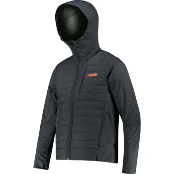 Cyklistická bunda LEATT Cyklistická zateplená bunda - MTB TRAIL 3.0 - černá M