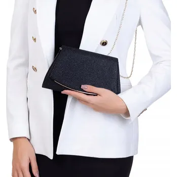 Kabelka Alessio kabelka psaníčko ze syntetického materiálu, černá