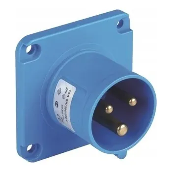 Elektrická zásuvka ZÁSUVKA KEMPINGOVÁ CEE NA PANEL, ZÁSTRČKA 16A 3P IP44