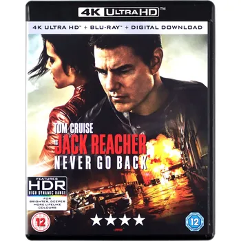 Blu-ray film JACK REACHER Blu-ray 4K disk