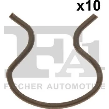 Lišta karosérie Klip, ozdobná / ochranná lišta FA1 12-40025.10