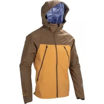 Cyklistická bunda LEATT voděodolná bunda - MTB HYDRADRI 4.0 - hnědá M