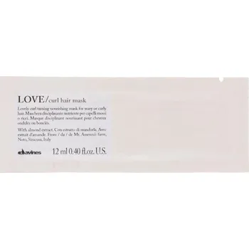 Vlasová regenerace Davines Essential Haircare LOVE Curl maska pro zvýraznění vln 12 ml