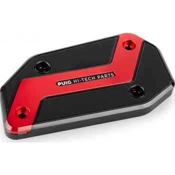 Brzda pro motocykl Krytka brzdové nádobky PUIG 21873R červená