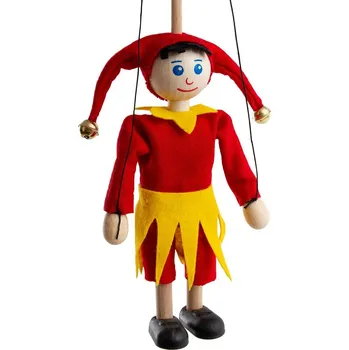 plyšák Loutka Kašpárek, 14cm