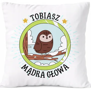 Polštář Dárek Polštář pro syna s potiskem v srpnu
