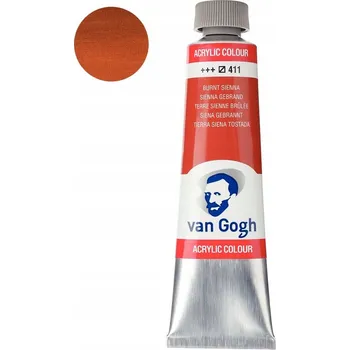 Speciální výtvarná barva Akrylové barvy Van Gogh hnědá 1 ks 40 ml
