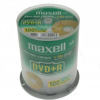 Optické médium DVD Maxell DVD+R 4,7 GB 100 ks