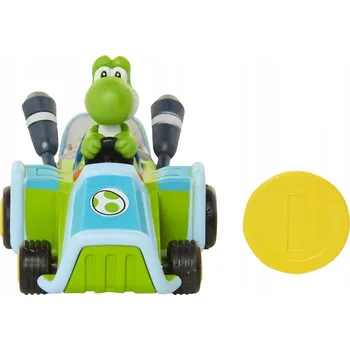 autíčko Vozidlo z pohádky JAKKS Pacific Super Mario, modré