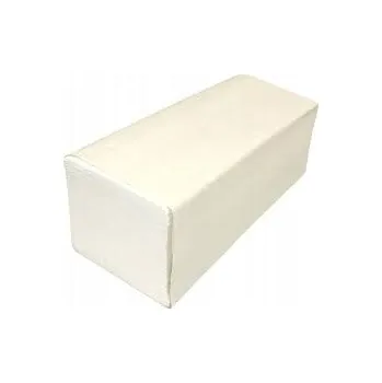 Papírový ručník Papírové ručníky ZZ BÍLÉ do zásobníku, SILNÉ, CELULÓZA 2vrstvé, 3000 ks