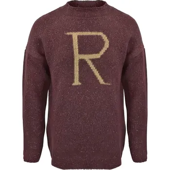 Dámský svetr Lochaven Svetr červený, R jako Ron, Harry Potter Velikost: XL