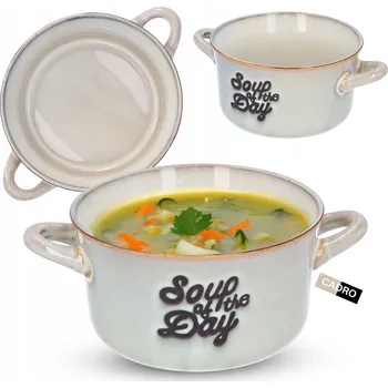 Bulionovka Cadro Miska na polévku 500 ml s držadly 500 ml