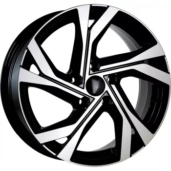 Alu kolo Alu kola AGT 16156, 16x6.5 4x100 ET35, černá + leštění