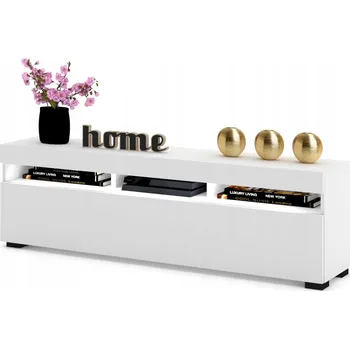 Komoda TV STOLEK KOMODA PLAY BÍLÁ + LED 140