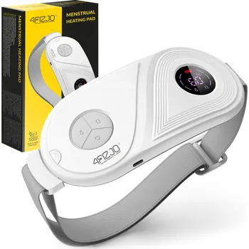 Masážní přístroj Menstruační pás na bolesti při menstruaci masážní přístroj s vyhříváním a vibracemi