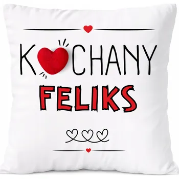 Polštář Dárek Polštář pro Edeka, syna dítěte s potiskem