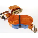 Upínací pás s ráčnou a háky 5T/8m/50mm