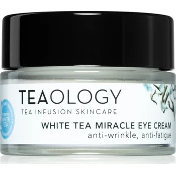 Péče o oční okolí Teaology Anti-Age White Tea Miracle Eye Cream oční krém pro korekci tmavých kruhů a vrásek 15 ml