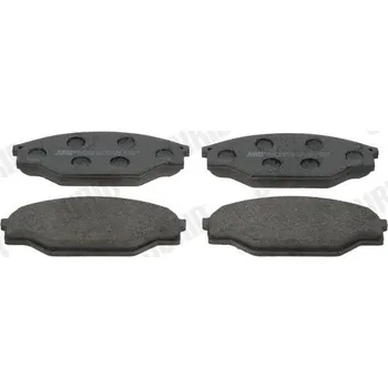 Brzdová destička Sada brzdových destiček, kotoučová brzda JURID 572363J