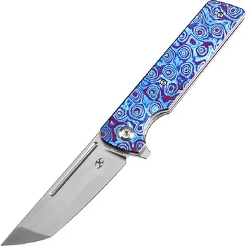 kapesní nůž KANSEPT Anomaly Satin CPM S35VN Tanto Frame Lock K2038T7