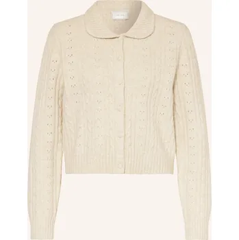 Dámský svetr Neo Noir Dámský Pletený Kardigan Emelie, krémová, 36