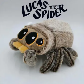 plyšák Plyšový pavouk Lucas Spider, 15cm