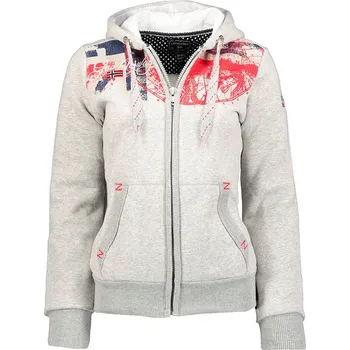 Dámská mikina GEOGRAPHICAL NORWAY mikina dámská GASMINE LADY 100 EO šedá XXL