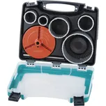 Wolfcraft sada děrovek sanita pr. 33,43,53,68,103mm