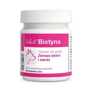 Dolvit Biotin 90 tablet mini - vitamíny pro psy pro zdravou srst a kůži