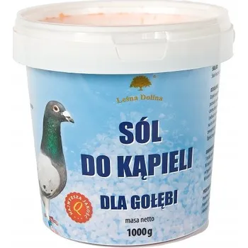 Holubí do koupele soli Leśna Dolina peříčci 1kg