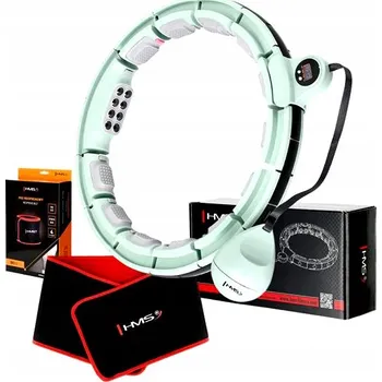 Hula hoop s cvočky HMS 30 cm zelená