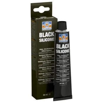 Tmel Silikonový tmel 80ml černý od -54°c do 260°c