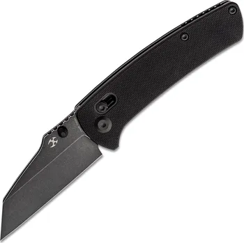kapesní nůž Kansept Main Street Black Stonewashed 154CM, Black G10 T1015V1 (Crossbar Lock)