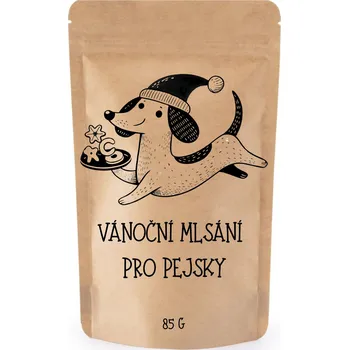 Pamlsek pro psa PafDog® Vánoční balíček sušenek pro pejsky - 85 g