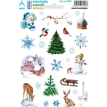 samolepka ARCH Zimní samolepky - sněhulajda
