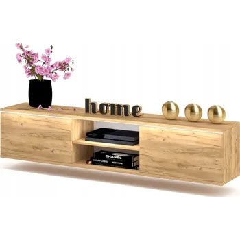 Komoda Závěsná Skříňka Komoda RTV KING Craft LED 120