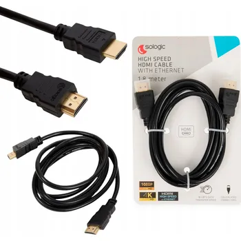 Video kabel Kabel Sologic 2522982 HDMI - HDMI 1,8 m