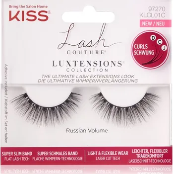 Umělé řasy KISS Lash Couture LuXtensions umělé řasy Russian Volume 2 ks