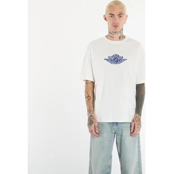 Pánské tričko Tričko Jordan Rare Air Men's T-Shirt Sail/ Deep Royal M