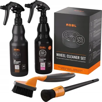 ADBL Wheel Cleaner set sada na mytí pneumatik a ráfků