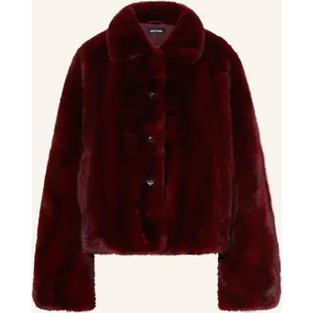 Dámský blejzr Meotine Dámská Bunda Z Umělé Kožešiny Kelly, tmavě červená, 36