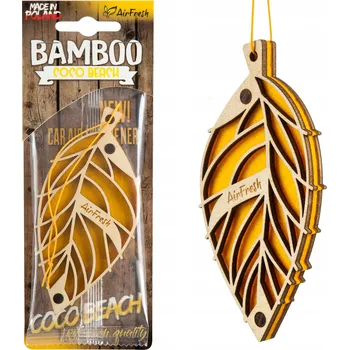 Vůně do auta Bambusový věšák automobilová AirFresh