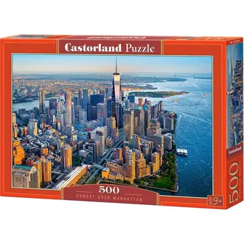 Puzzle Castorland Puzzle Sunset over Manhattan 500 dílků