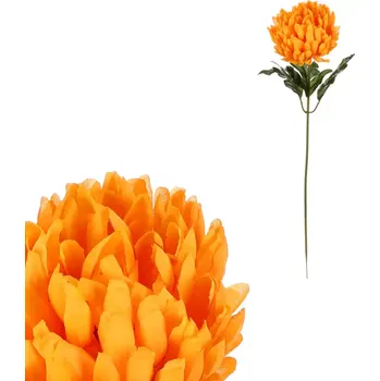 umělá květina Chryzantéma žlutá KU5008 YEL - SLEVA 3% s kodem radost25