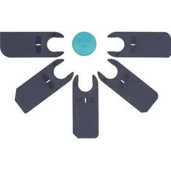 Vytlačovací pistole Wolfcraft hladítko na spáry – profesionální sada 5 ks 4332000