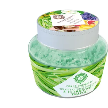 Koupelová kosmetika Cukrový peeling PERLÉ CITRONOVÁ TRÁVA 200 g