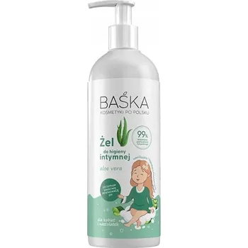 SOLVERX Baśka Gel pro intimní hygienu Aloe 400 ml